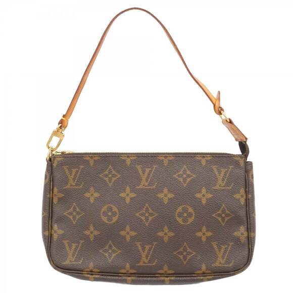 LOUIS VUITTON Handbags - Louis Vuitton Monogram Pochette Accessoires M51980 Brown Women's Bag/Pouch